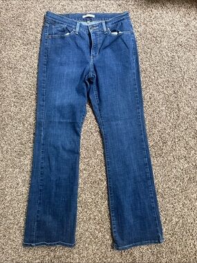 Levi's Dark Blue Straight Jeans